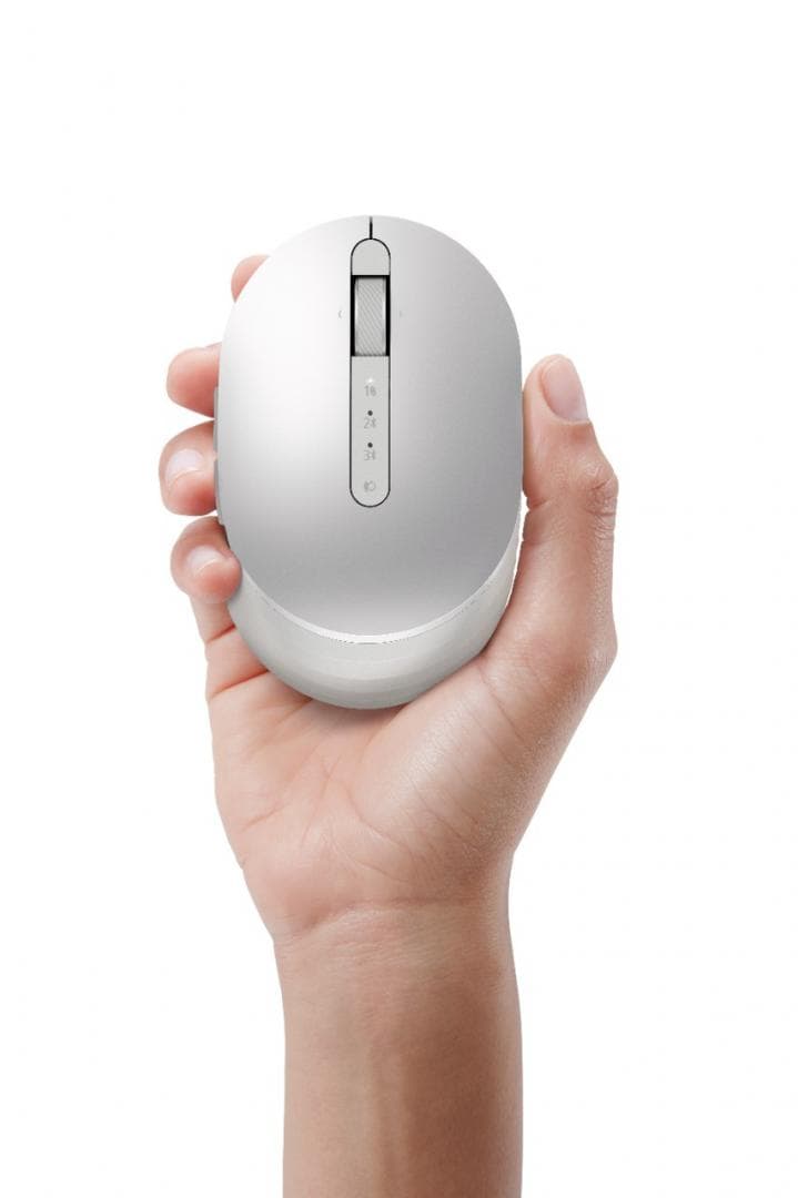 Mouse Dell Premier, Rechargeable Wireless, argintiu - 6
