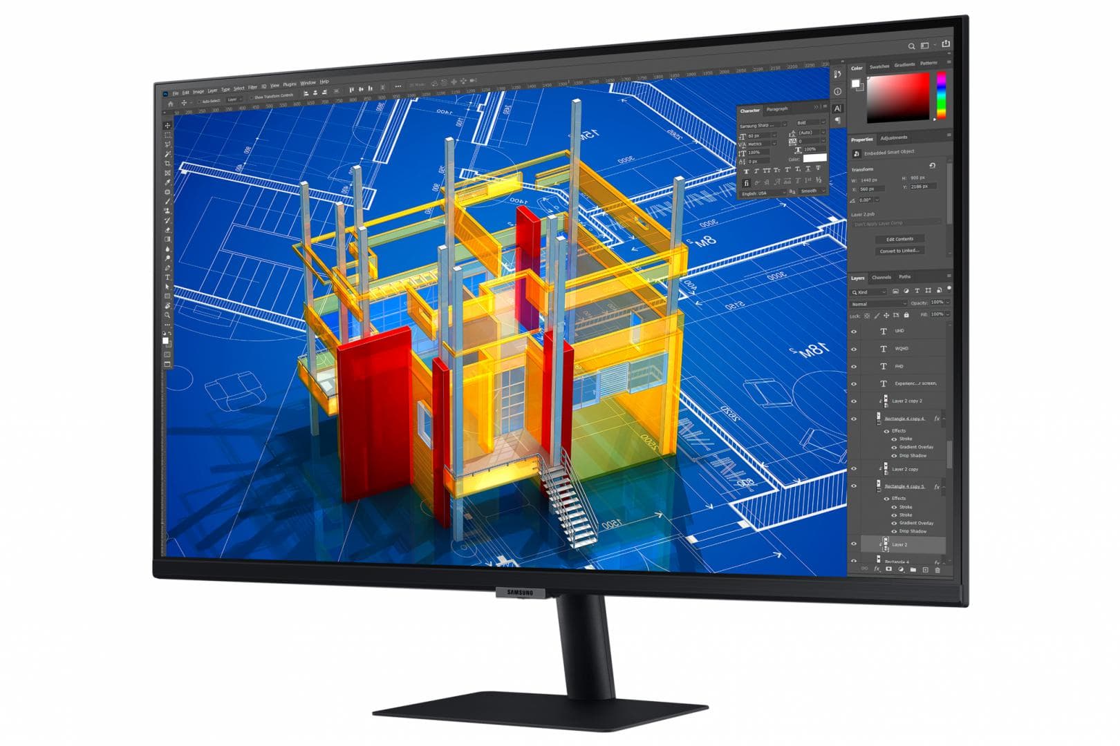 Monitor Samsung 32" LS32A700NWPXEN - 19