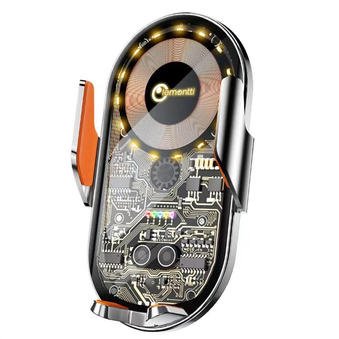 Lemontti Suport Auto cu incarcare  Wireless, 15W, deschidere automata - 2