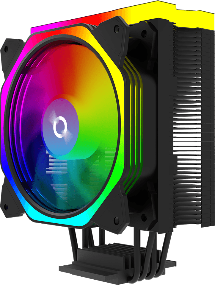 Cooler Procesor AQIRYS URANUS ARGB NEGRU - 2