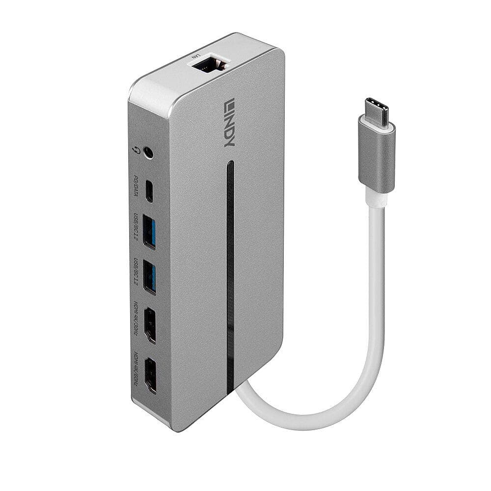 Lindy DST-Mx Duo Mini Docking Station USB Type-C, Dual display - 3