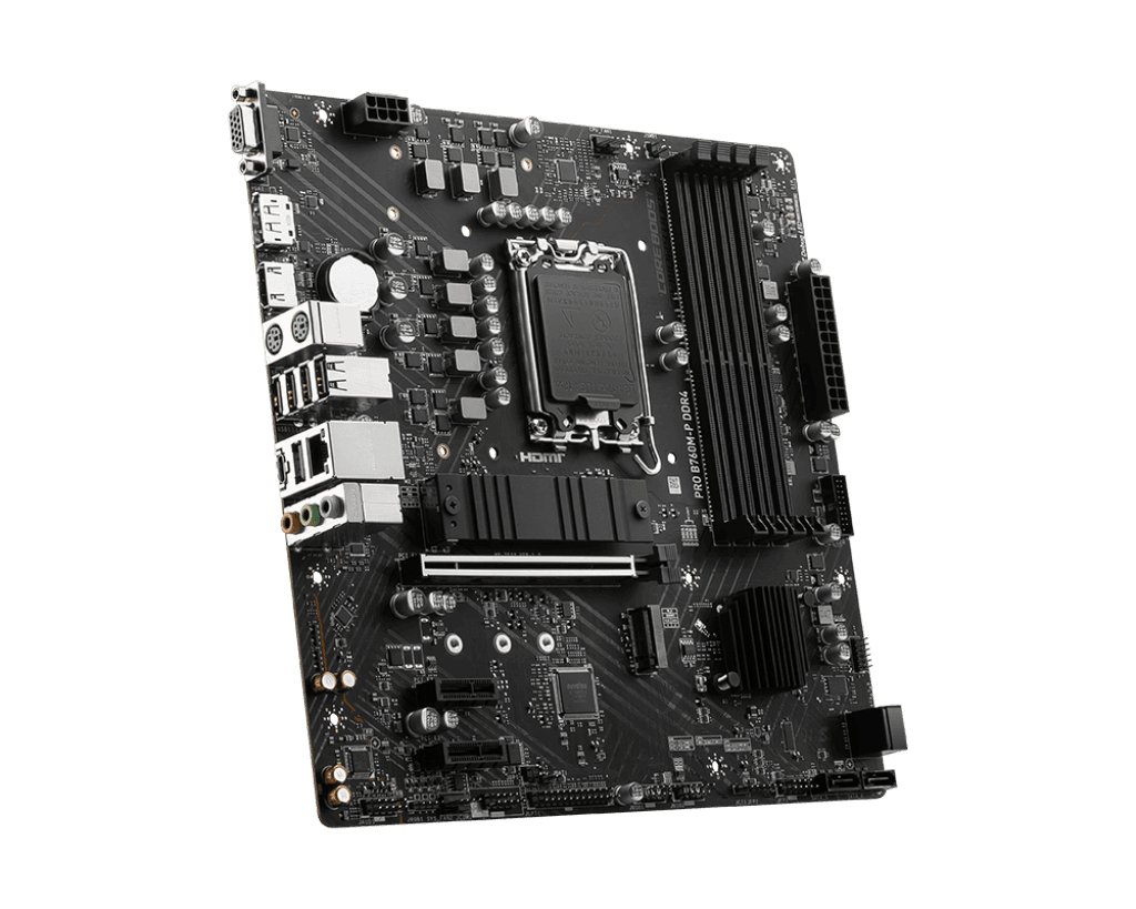 Placa de baza MSI PRO B760M-P DDR4, Socket 1700, DDR4, - 4