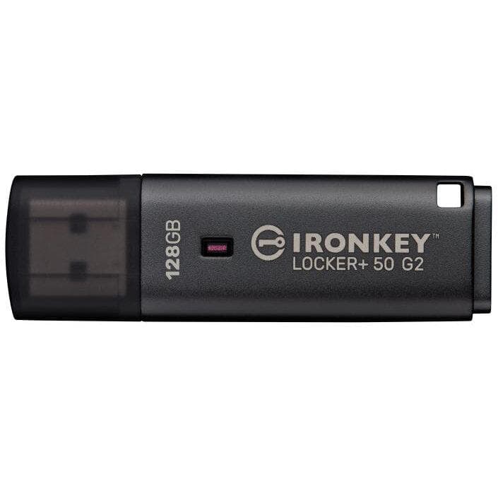 Memorie USB Kingston IronKey Locker+ 50 G2 128 GB, USB