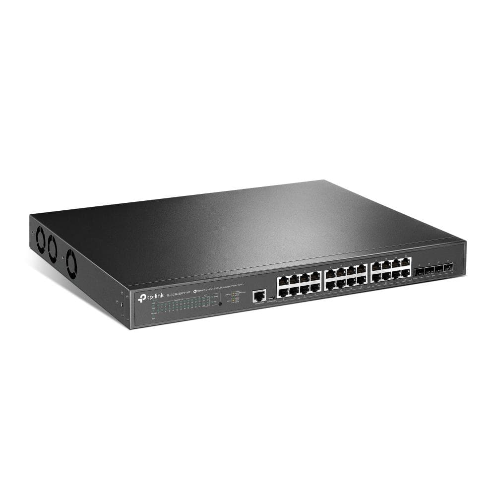 "JetStream™ 24-Port 2.5GBASE-T and 4-Port 10GE SFP+ L2+ Managed Switch - 4