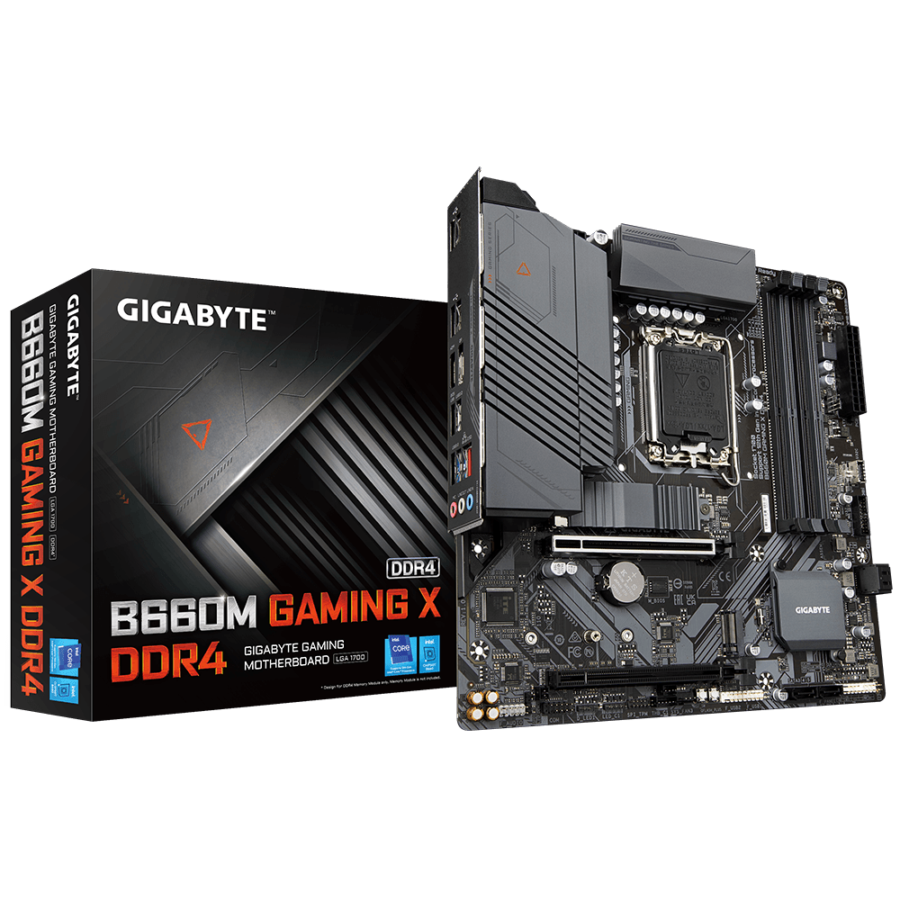 Placa de baza Gigabyte B760M GAMING X, Socket 1700, DDR4,