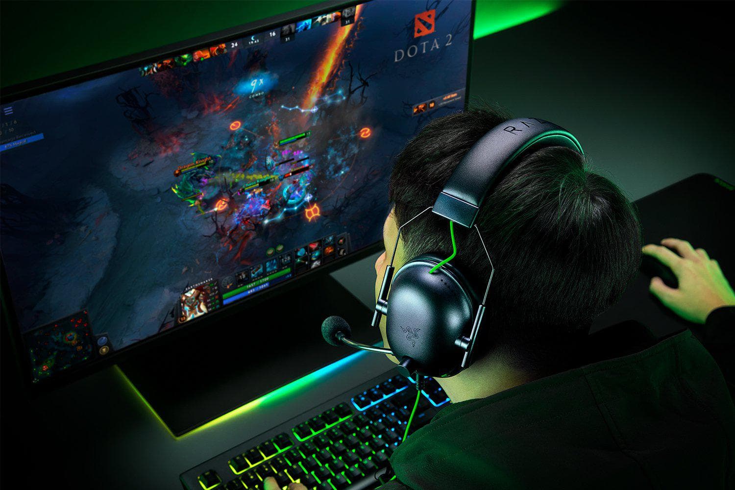 Casti Gaming Head-band RAZER BlackShark V2 X, Wired, Multicolor - 5