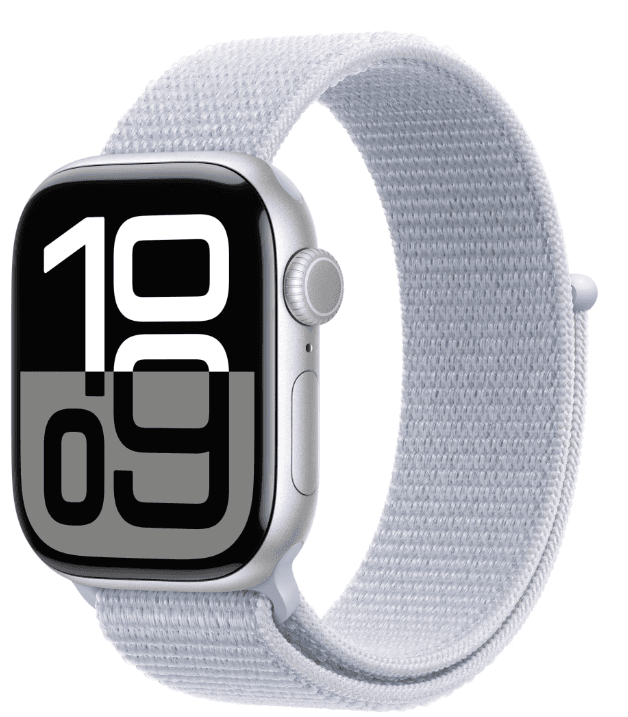 Apple Watch Series 10 GPS 46mm Silver Aluminium Case with