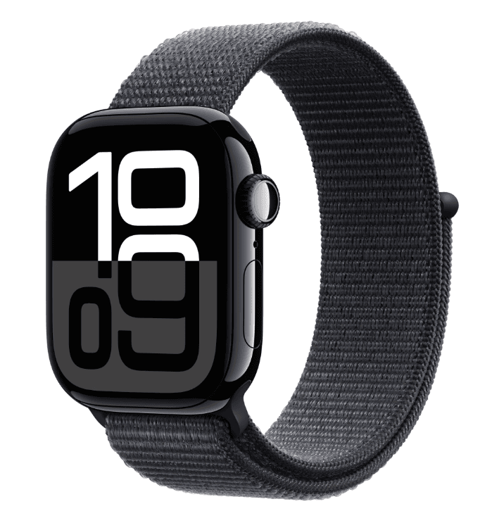 Apple Watch Series 10 GPS + Cellular 42mm Jet Black