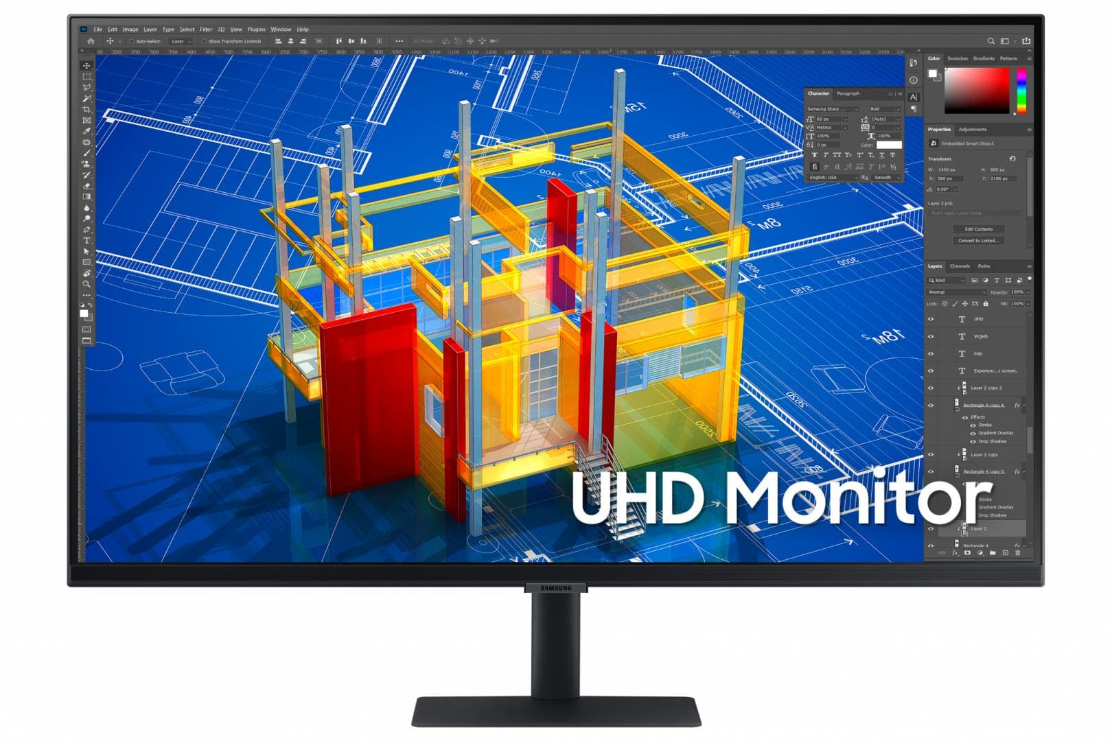 Monitor Samsung 32" LS32A700NWPXEN - 16