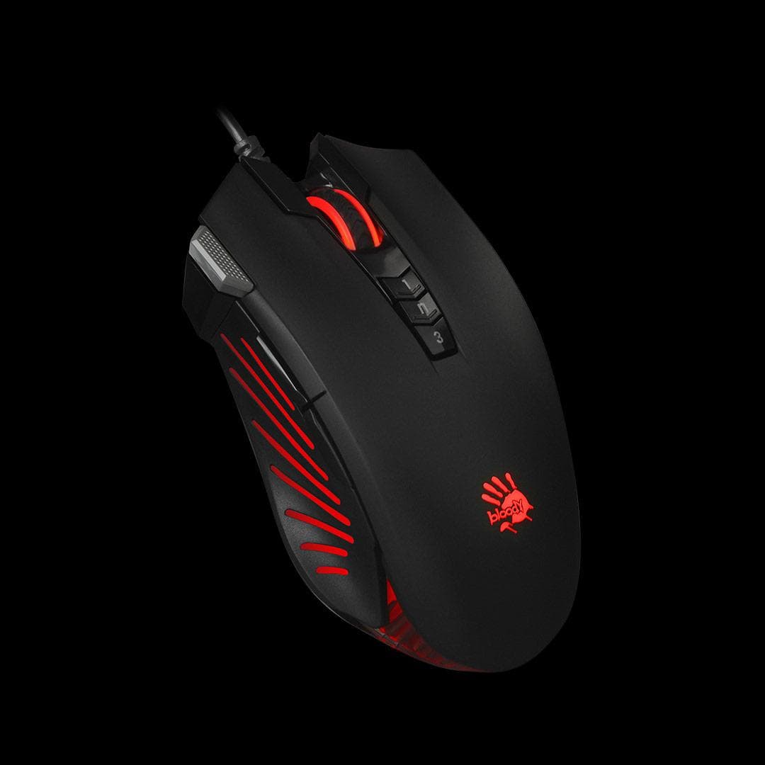 Mouse A4tech V9M Bloody, gaming, cu fir, USB, 4000 dpi, - 2