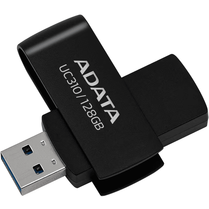 Memorie USB ADATA UC310 128 GB, USB 3.2, Negru - 2