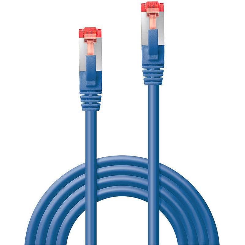 Cablu retea Lindy LY-47717, 1m Cat.6 S/FTP Network, Blue - 2