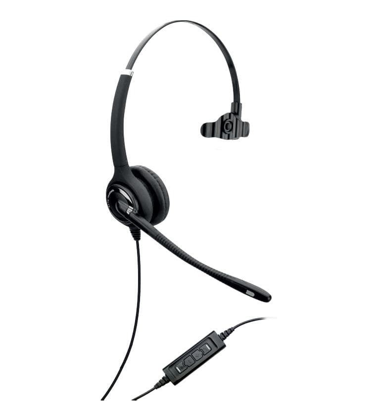 Casti Mono-casca AXTEL Elite UC mono USB-A/USB-C, Cu fir, noise-canceling,