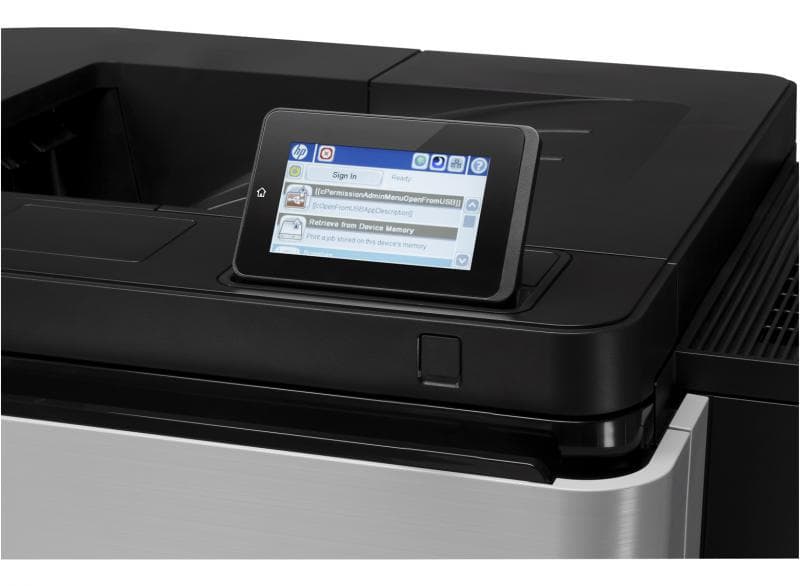 Imprimanta laser mono HP LaserJet Enterprise M806dn, dimensiune A3 ,duplex, - 2