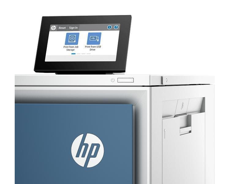 Imprimanta laser color HP Enterprise X55745DN, Format A4, Color, Functii:Imprimare, - 2