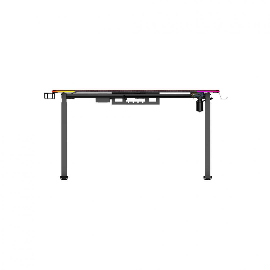 Birou electric Serioux Carbon Pro RGB, reglabil pe inălțime, Dimensiuni - 3