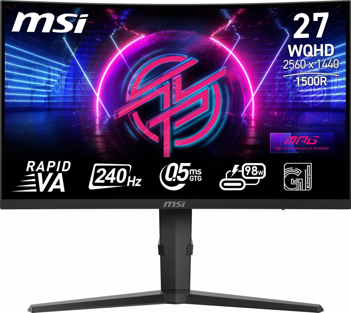 Monitor MSI 27" MAG 275CQRXF - 23