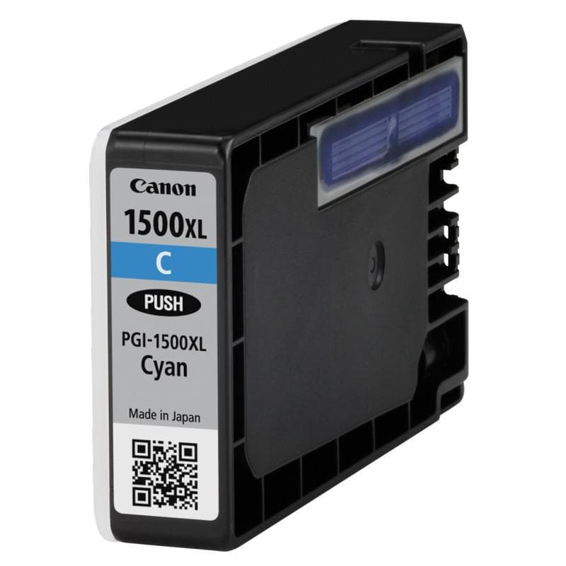 Cartus cerneala Canon PGI1500XLC, cyan, Dual Resistant High Density, capacitate