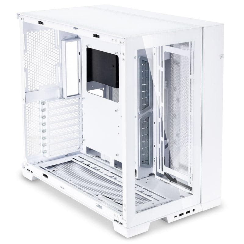 Carcasa Lian Li Dynamic EVO Snow, RGB, Mid Tower, White - 4