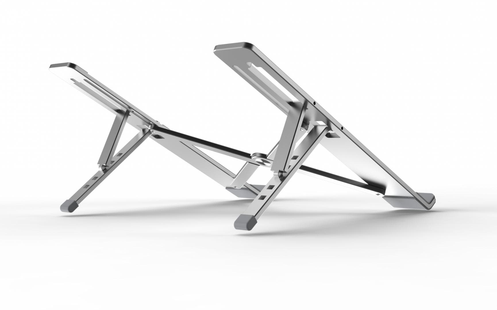 Suport laptop Serioux, SRXNCPU6L, material aluminiu, dimensiune deschisă: 197x245x4mm,dimensiune pliată: - 7