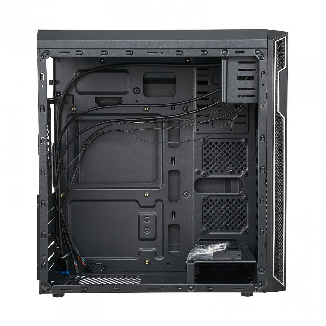 Carcasa PC Serioux OFFICE, fara sursa, Middle Tower, ATX, black - 3