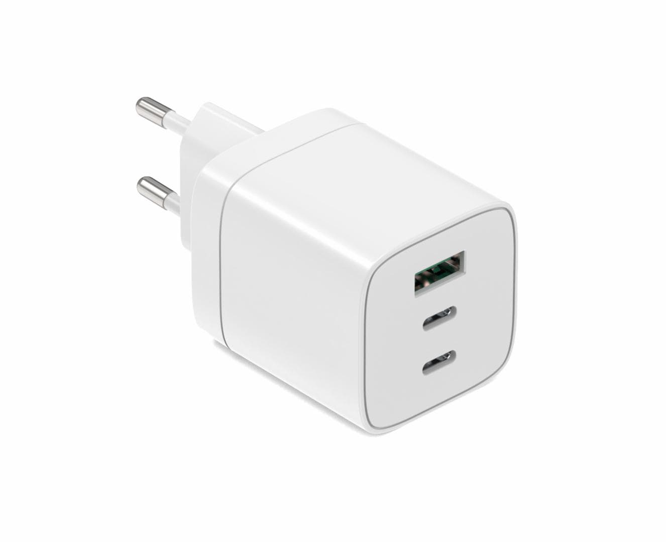 INCARCATOR SERIOUX 65W 2xUSB-C & USB-A de perete, Ieșire USB-C: - 2
