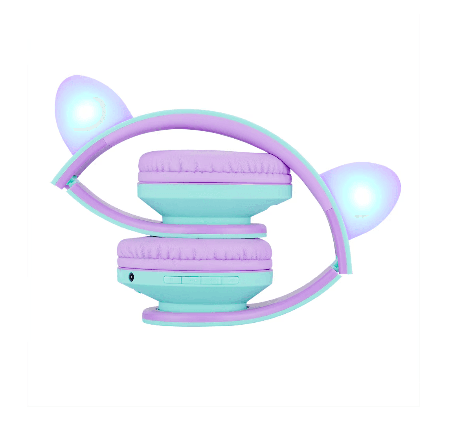 Casti Over-ear PowerLocus KidsCats, wireless, Multicolor - 3
