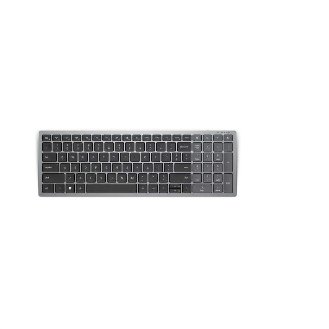 Dell Compact Multi-Device Wireless Keyboard – KB740, COLOR: Titan Gray - 7