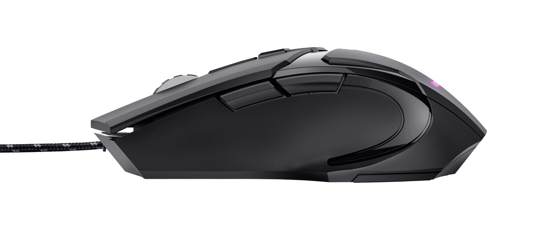 Mouse Trust Basics gaming cu fir, 4800 DPI, negru - 2