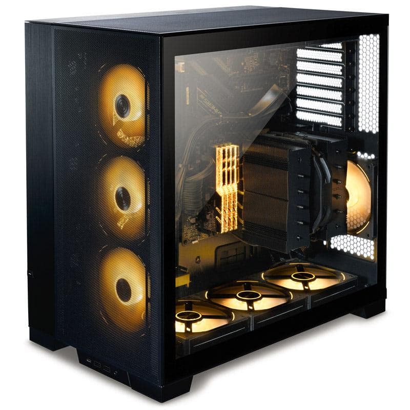 Carcasa LIAN LI 011 DYNAMIC EVO, RGB, Mid Tower, Black - 3