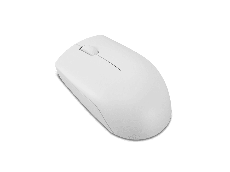 Mouse wireless Lenovo 300, Cloud Grey, Rezolutie (dpi): 1000 dpi, - 4