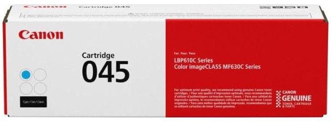 Toner Canon CRG045C, Cyan, capacitate 1300 pagini, pentru seriile LBP61x