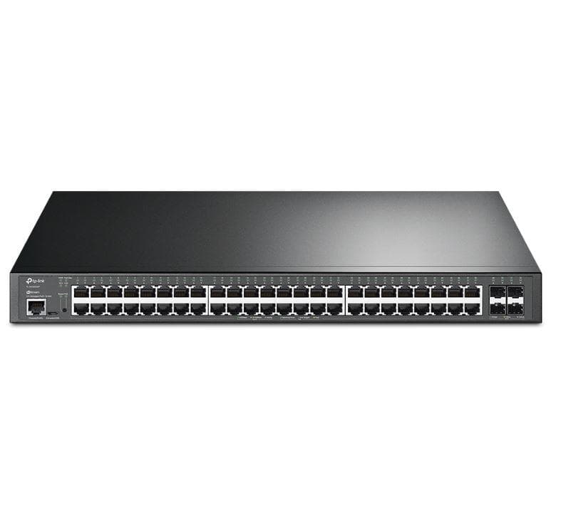 "JetStream™ 48-Port Gigabit and 4-Port 10GE SFP+ L2+ Managed Switch