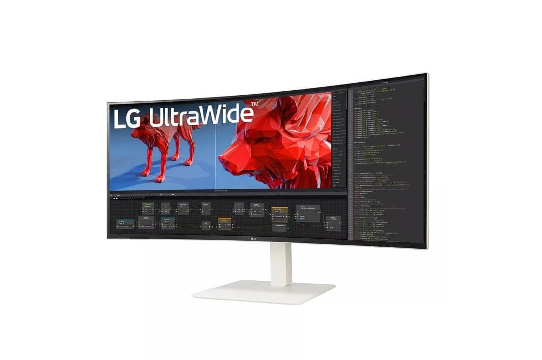 Monitor LG 37.5" 38WR85QC-W.AEU, Curvature: 2300R, Diagonal (inch): 37.5, Diagonal - 2