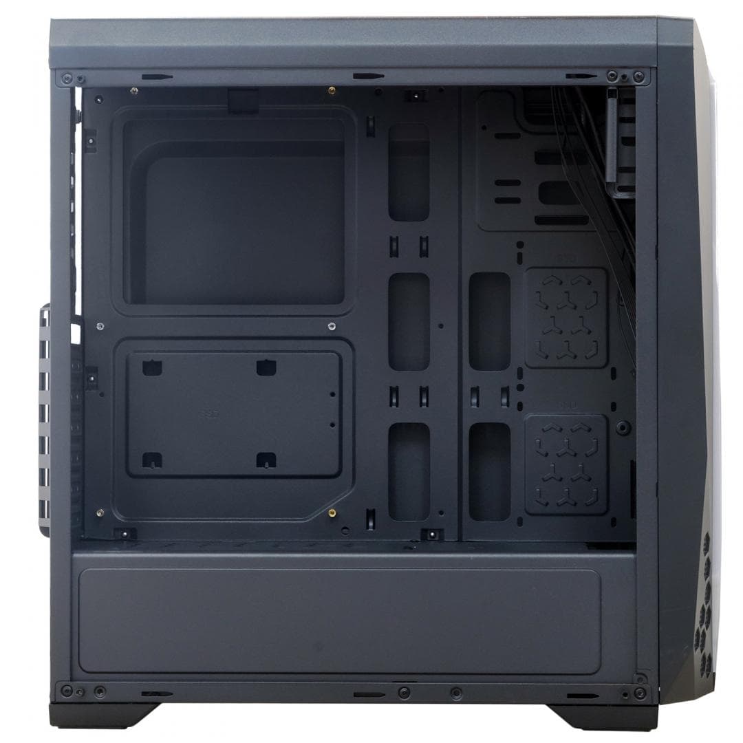 Carcasa SPACER SPCS-GC-FLASH, RGB, Mid Tower, Black - 5
