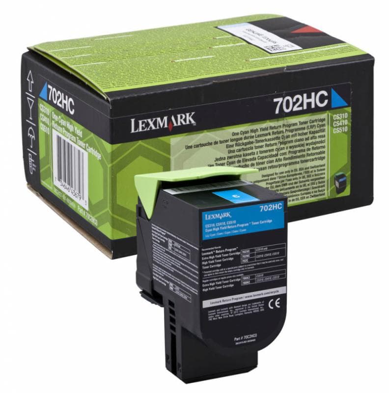 Toner Lexmark 70C2HC0, cyan, 3 k, CS310dn , CS310n ,