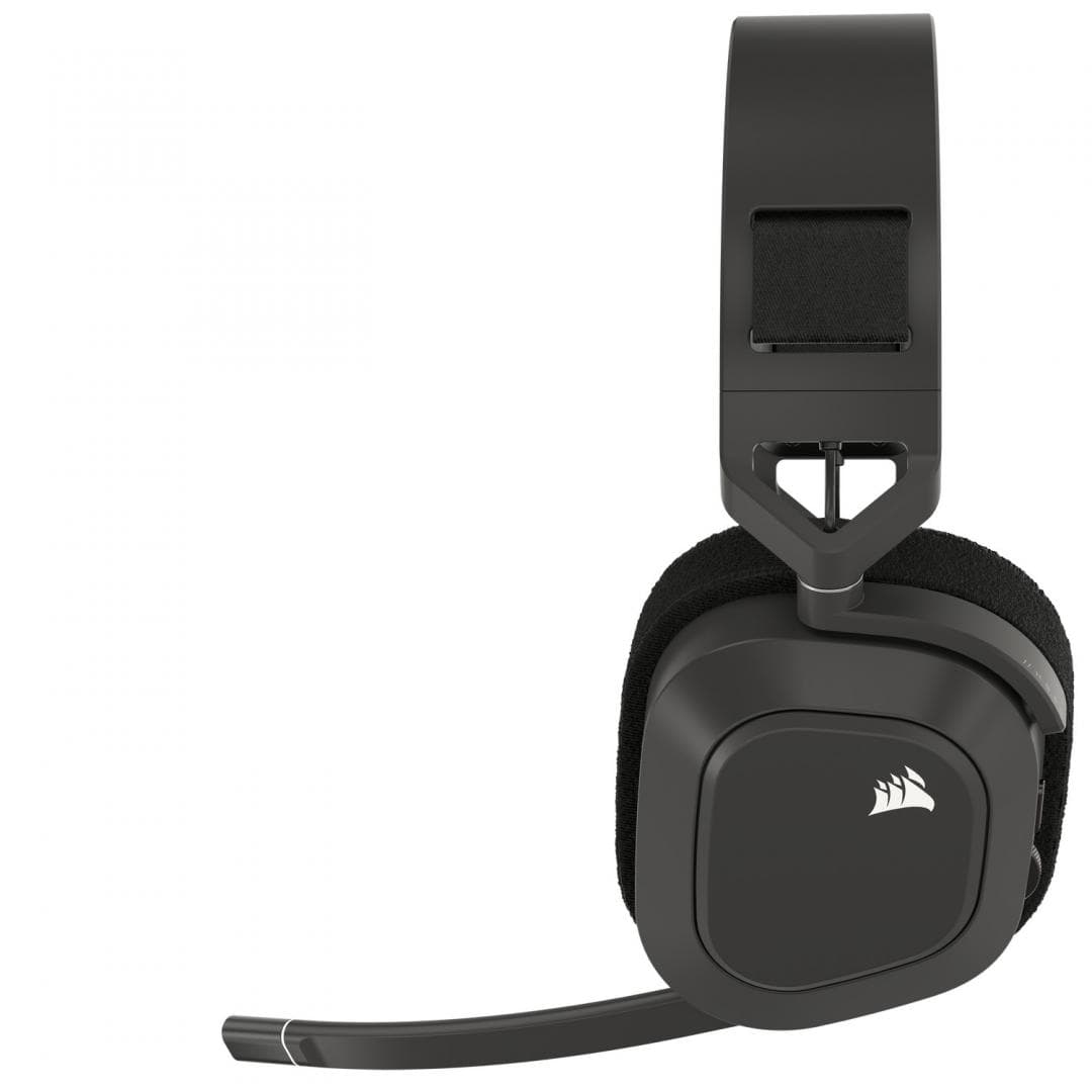 Casti Gaming Head-band CORSAIR HS80 MAX WIRELESS, Fara Fir, Gri - 3