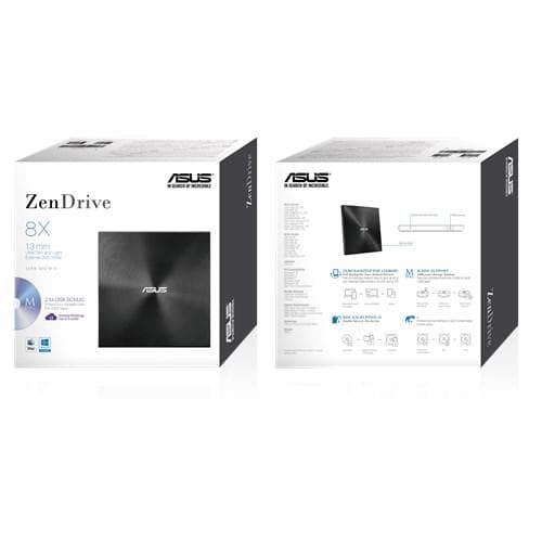 Unitate optica externa Asus, DVD+/-RW, 8x, SDRW-08U7M-U LITE/BLACK/Asus ,extern, USB - 4