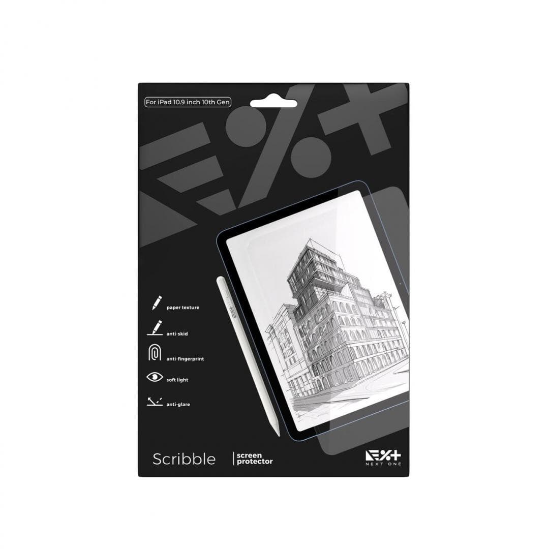 NEXT ONE Scribble Screen Protector for iPad 10.9" 2022 paper
