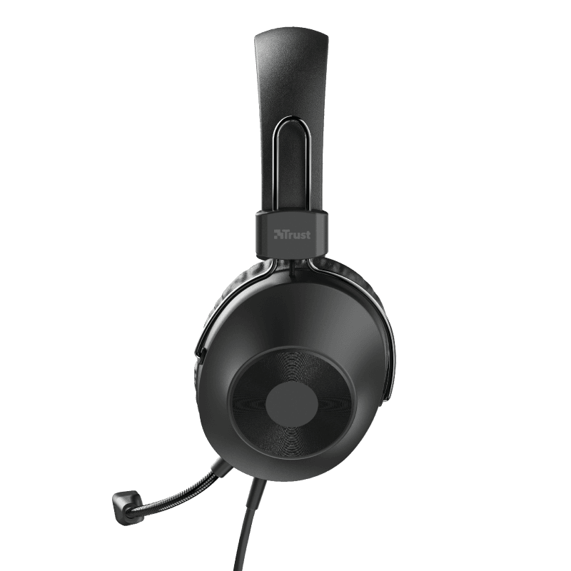 Casti Head-band Trust Ozo, Wired, Negru - 3