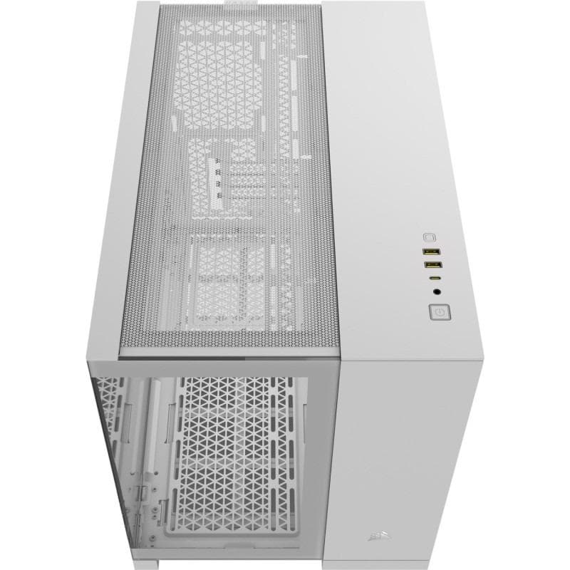 Carcasa CORSAIR 2500X RGB, Da, Mini Tower, White - 7