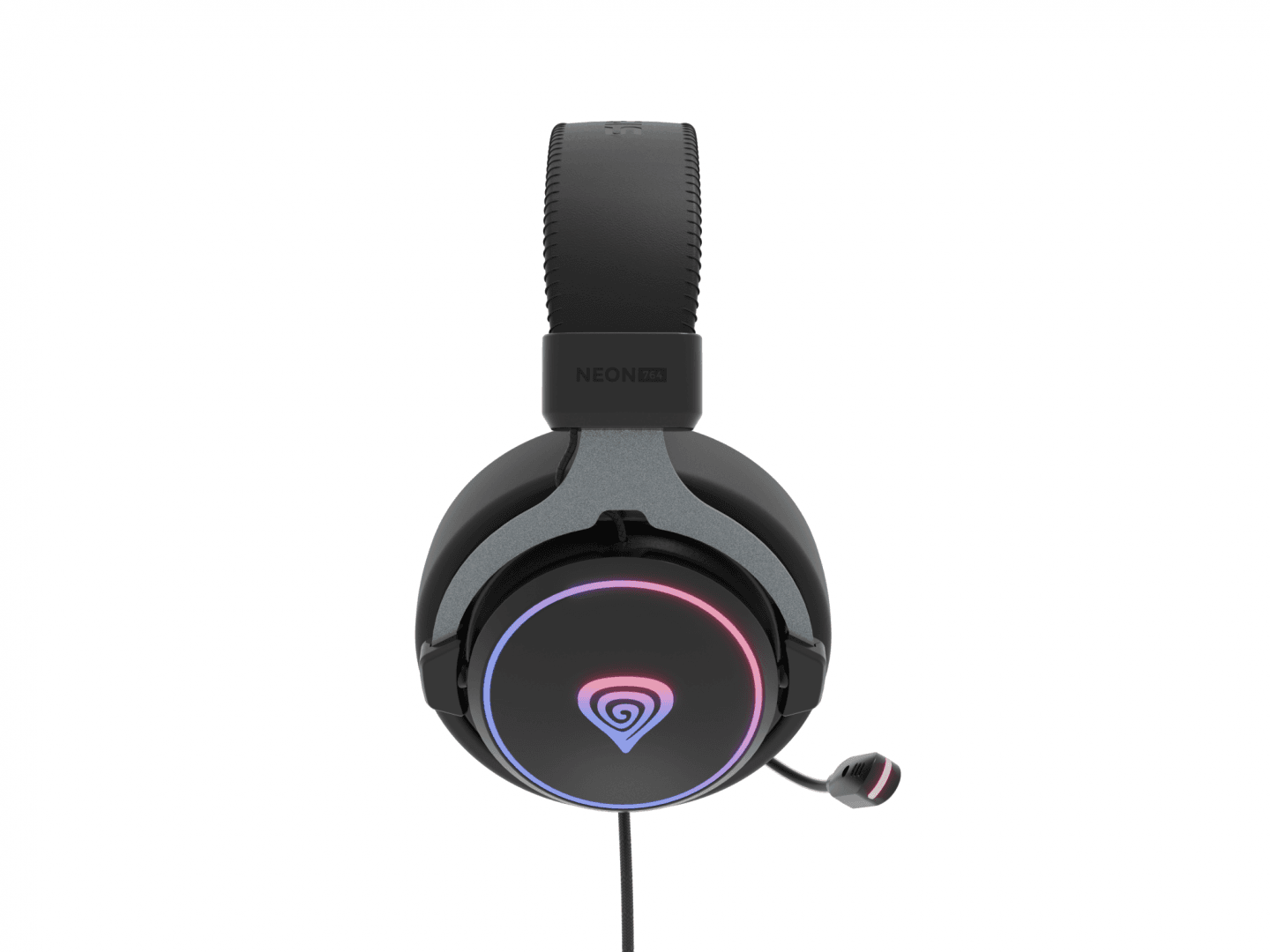 Casti Gaming Head-band Genesis Neon 764, Wired, Negru - 4