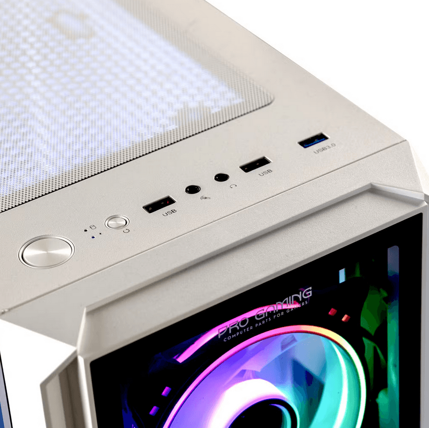 Carcasa PRO GAMING PRO GAMING BASTION, Da, Mid Tower, White - 2