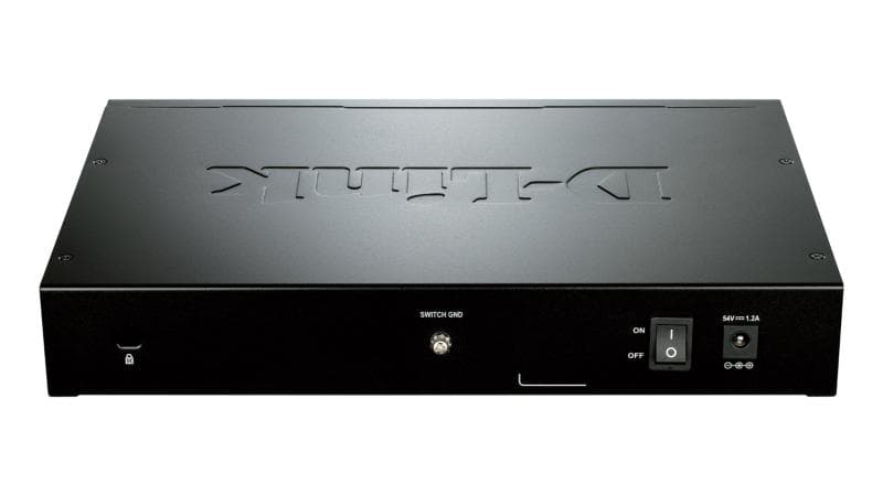 Switch D-Link DGS-1210-08P, 8 port, 10/100/1000 Mbps - 2