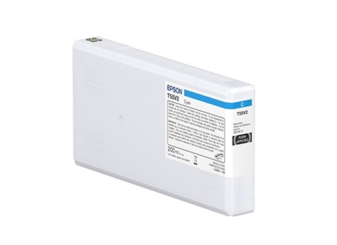 EPSON T55W2 CYAN INK CARTRIDGE, Ultrachrome® HDR, Capacitate:200ml, Compatibil cu: