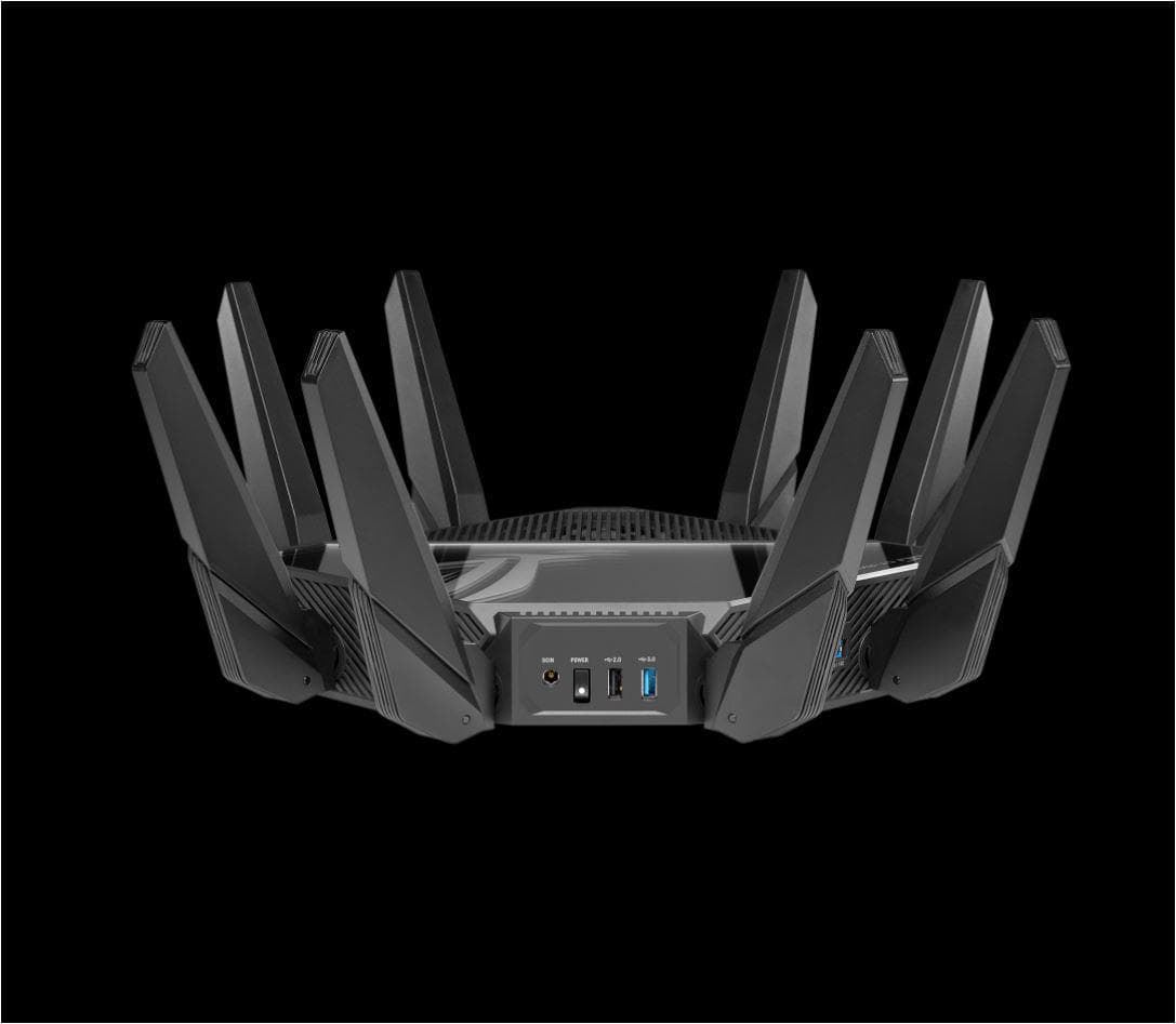 Asus Quad-band WiFi Gaming Router GT-AXE16000; Network Standard: WiFi 6 - 3