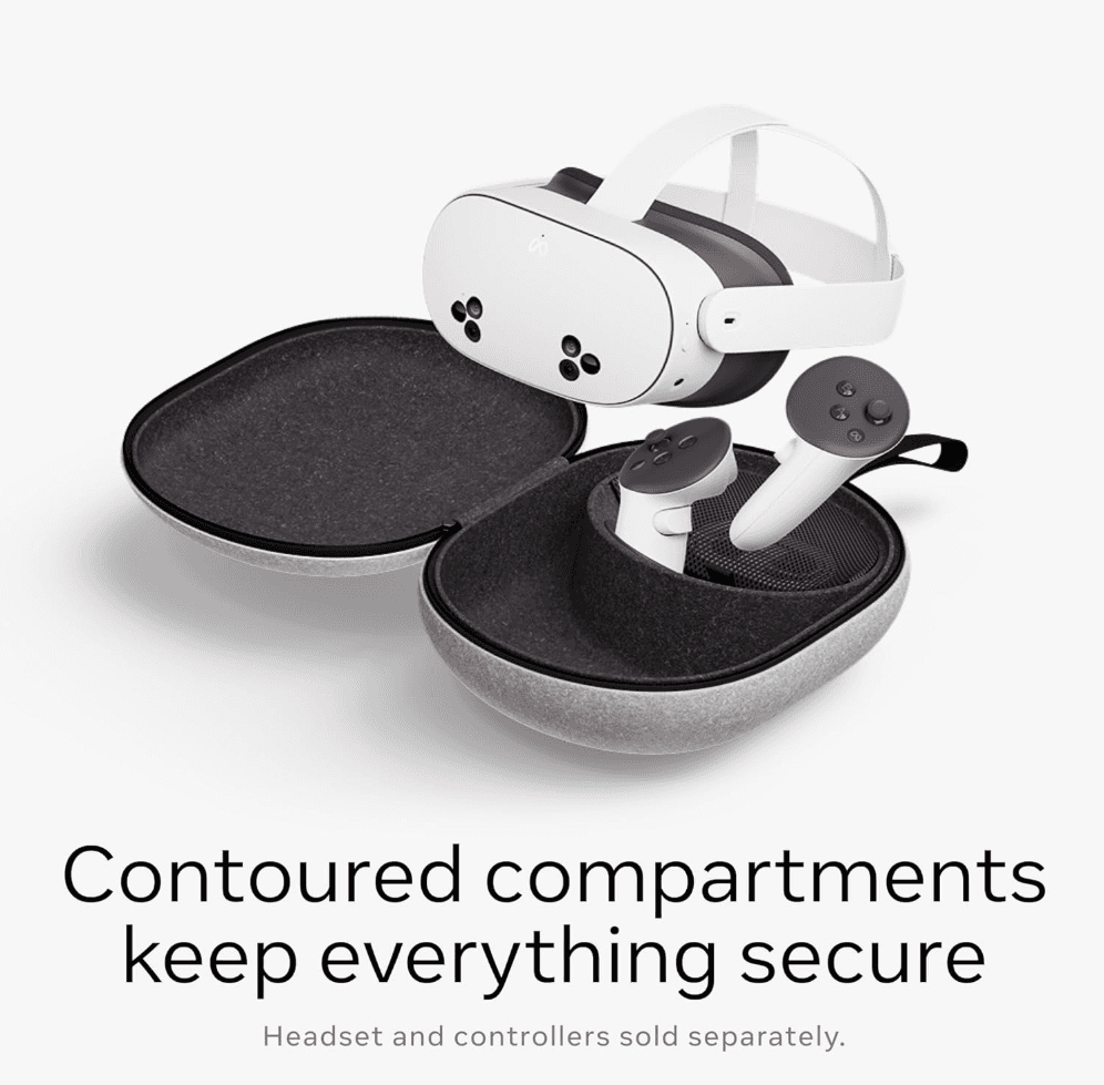 Meta Quest Compact Carrying Case - 3