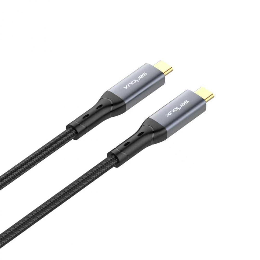 Cablu Serioux USB-C la USB-C, 240W, E-marker Chip integrat, viteza - 4