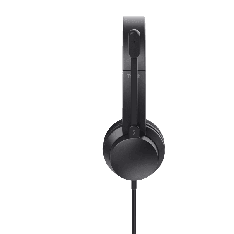 Casti Head-band TRUST Ayda, Cu fir, noise-canceling, Negru - 4