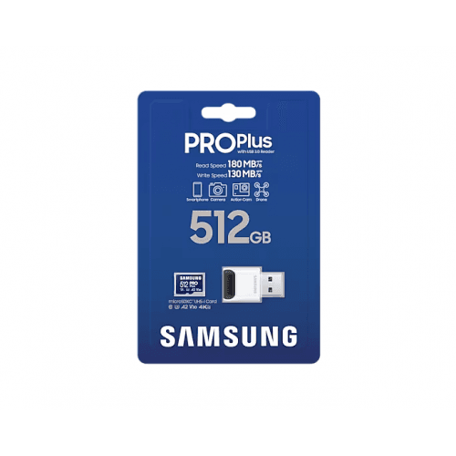 Card de Memorie MicroSDXC Samsung PRO Plus MB-MD512SB/WW 512GB, Class - 3